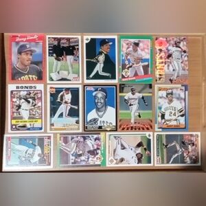 Barry Bonds Baseball Card Lot